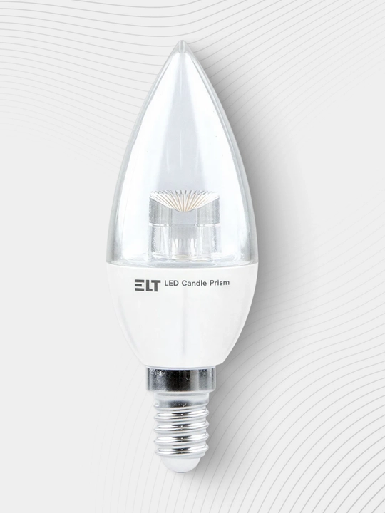 Лампа LED Candle Prism 7W E27 4000K ELT