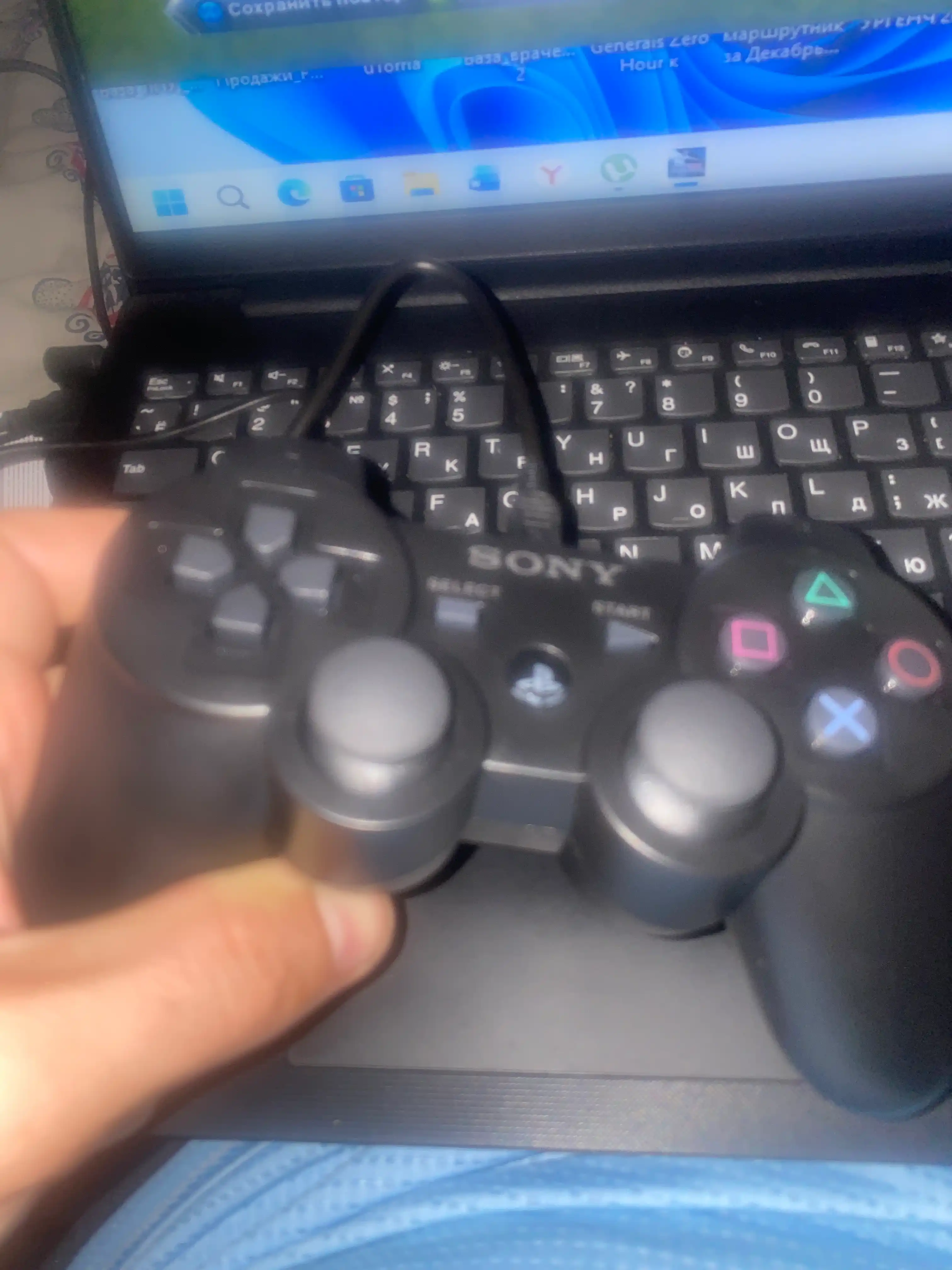 Bluetooth Joystik DualShock 3, Playstation 3 uchun kontroller, simsiz geympad