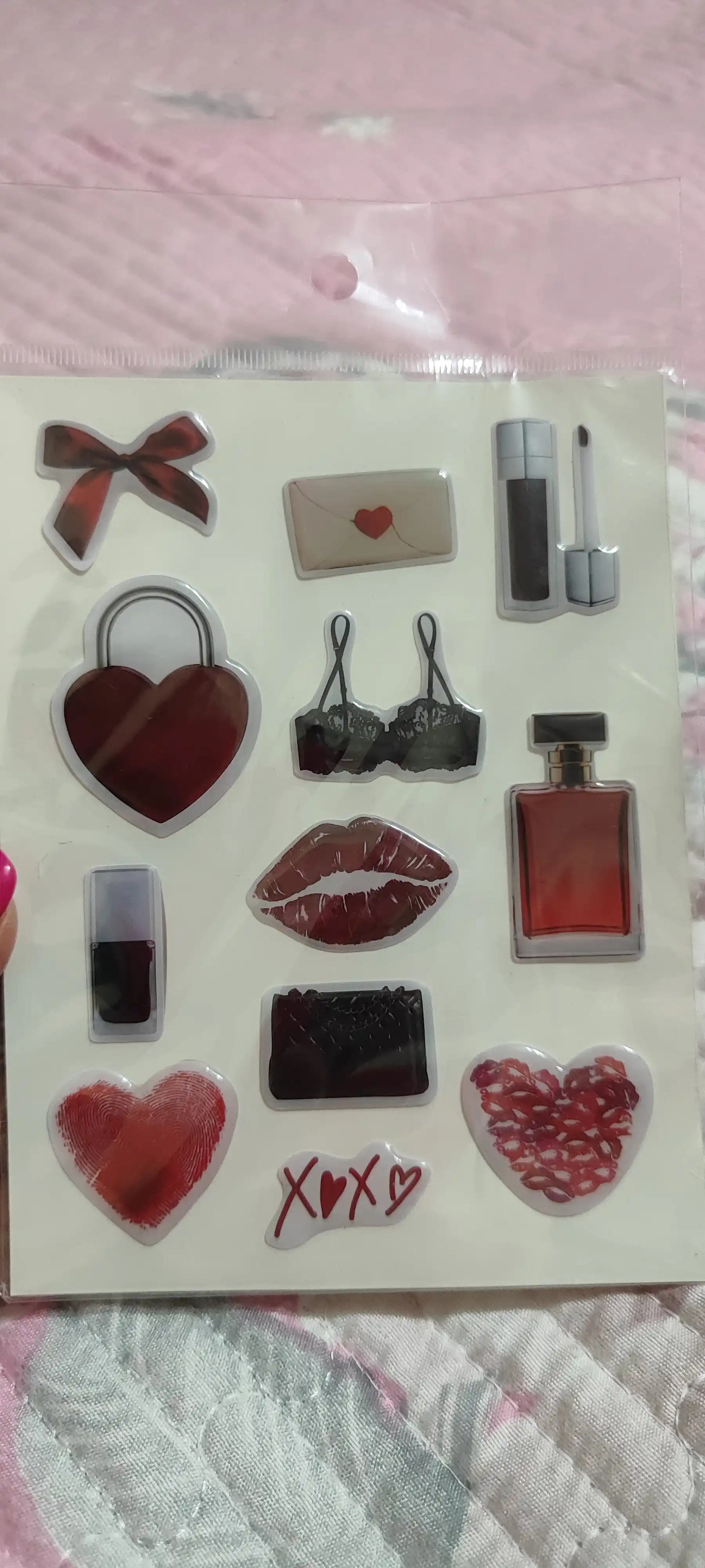 3D nakleyka, stiker telefon, iPhone va noutbuklar uchun