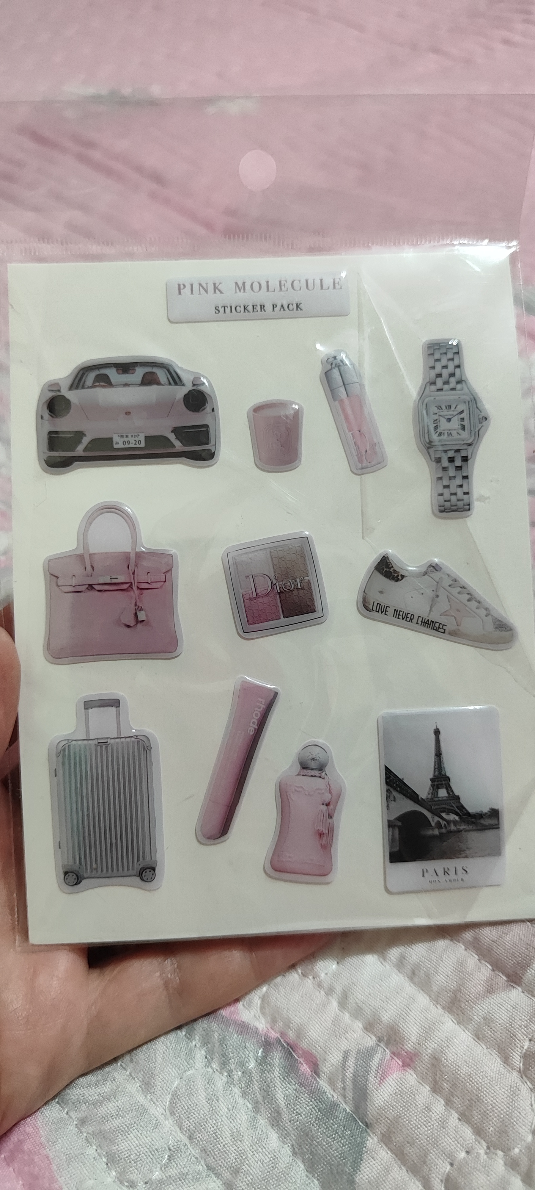 3D nakleyka, stiker telefon, iPhone va noutbuklar uchun