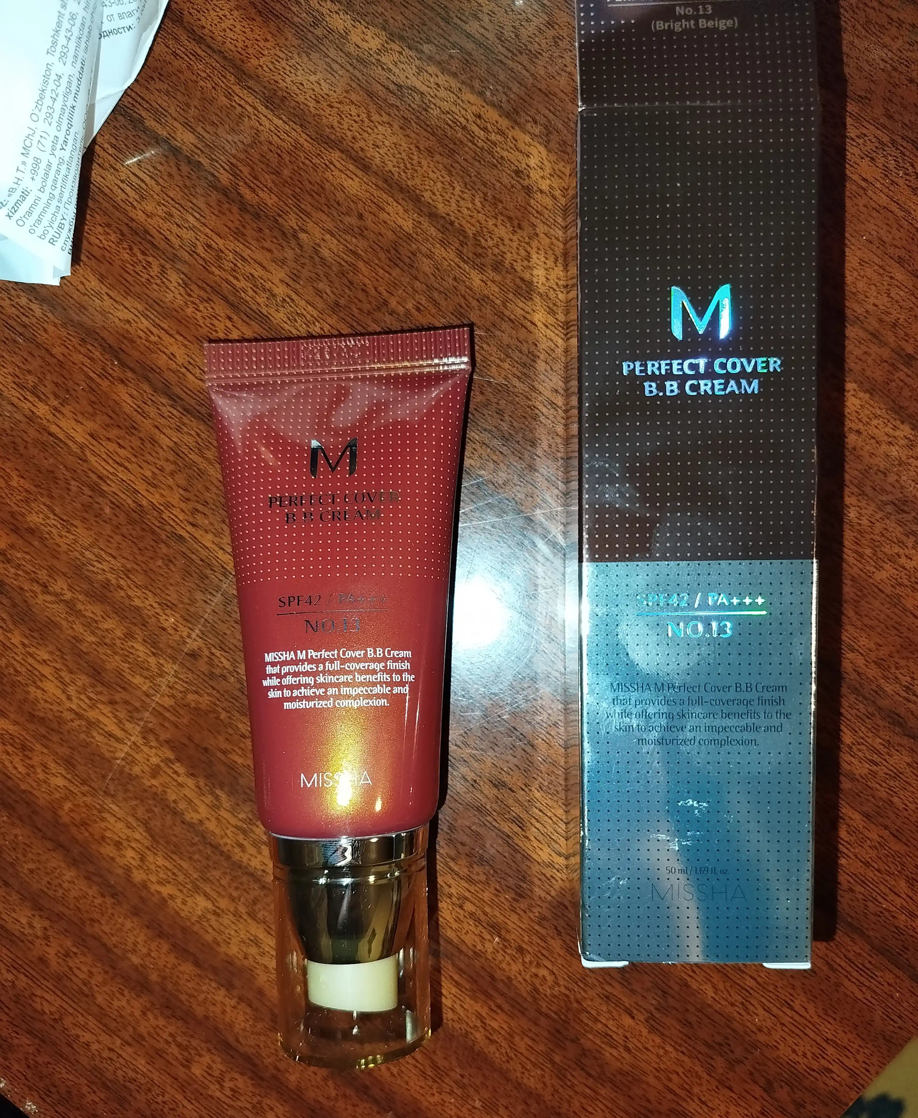 Tonal BB kremi Missha M Perfect Cover BB Cream, 50 ml