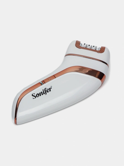 Женский беспроводной эпилятор для ног и зоны бикини SONIFER SF-9551, 3 в 1