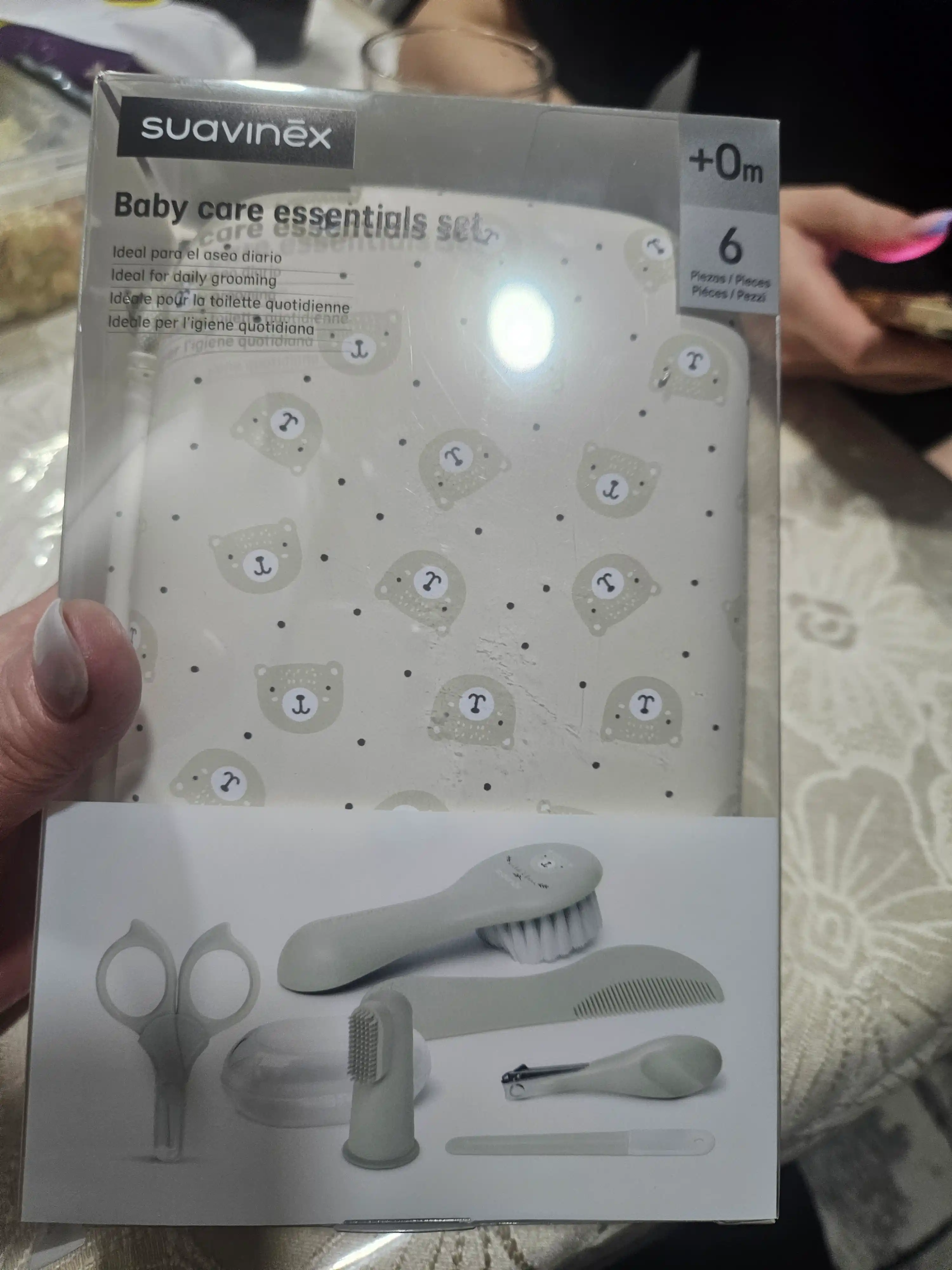 Набор уходовый для ребенка Suavinex 0+ месяцев, 6 предметов