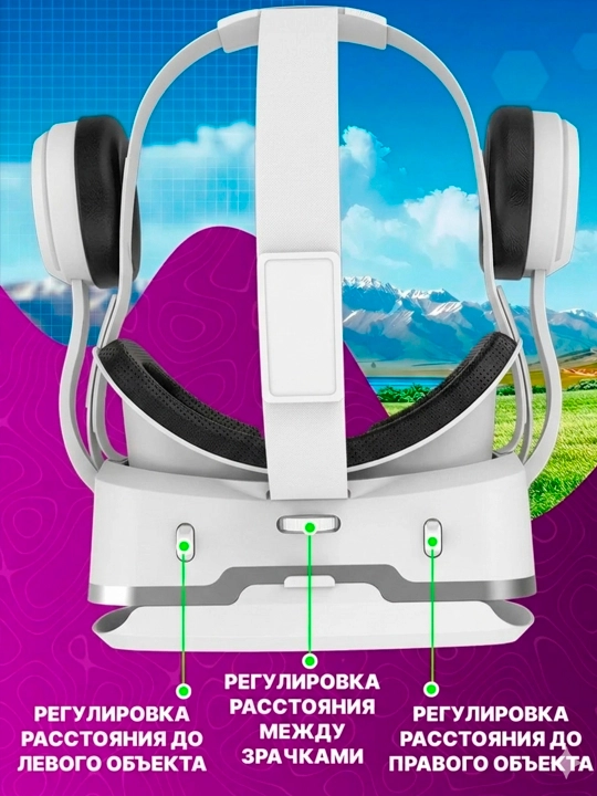 VR Shinecon SC-GI5E virtual reallik ko‘zoynagi + sovg‘a VR ko‘zoynak pulti