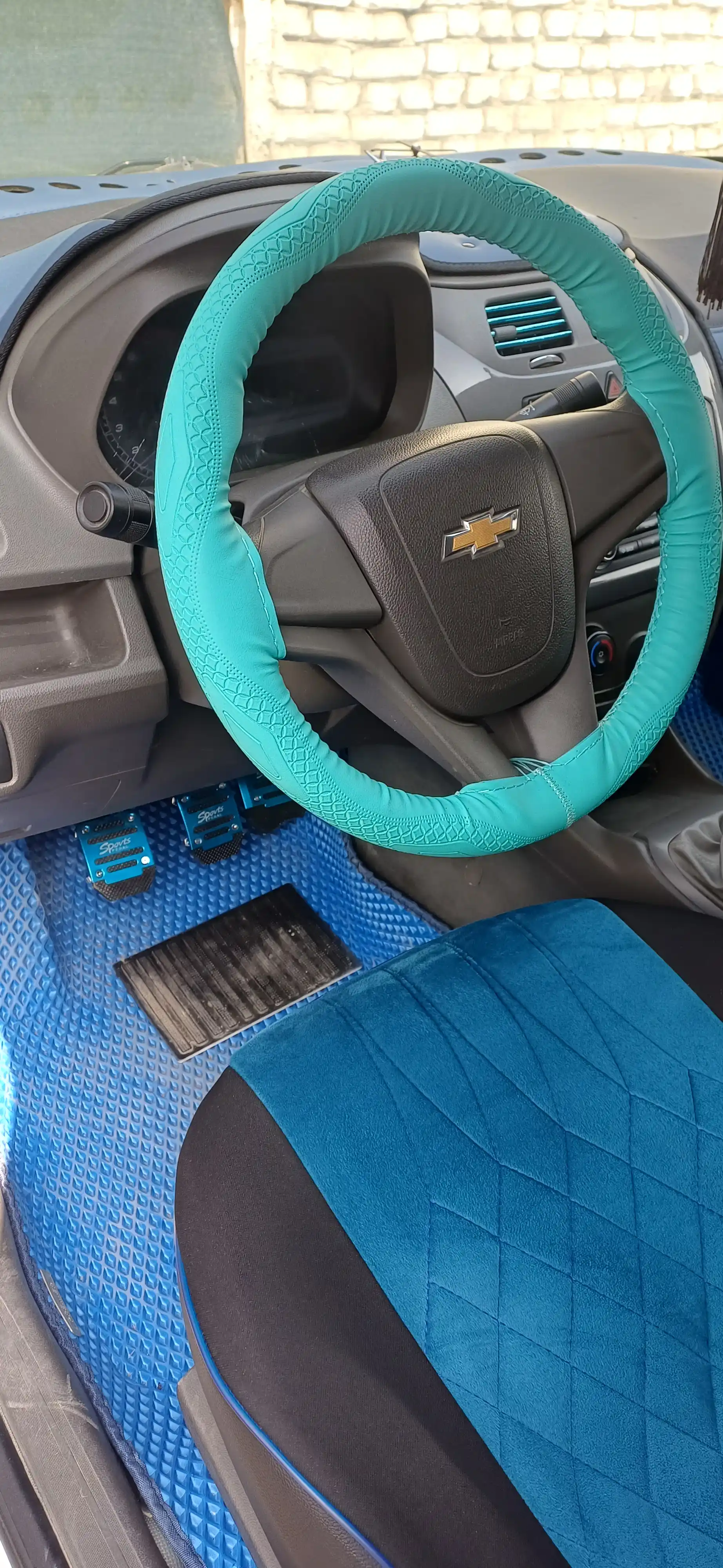 Накладки на оконные молдинги Chevrolet Cobalt Black Piano, чёрный глянец, комплект 4 шт