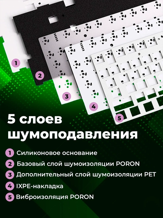 AULA F108 o‘yin uchun mexanik klaviatura