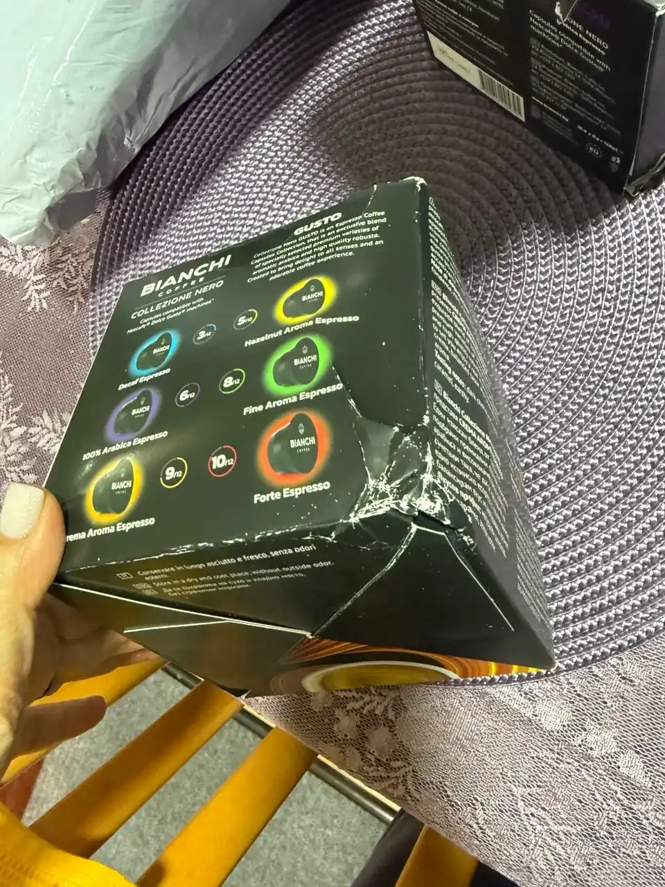 Qahva kapsulasi "Bianchi Gusto 100% Arabica Espresso" 16 kapsula