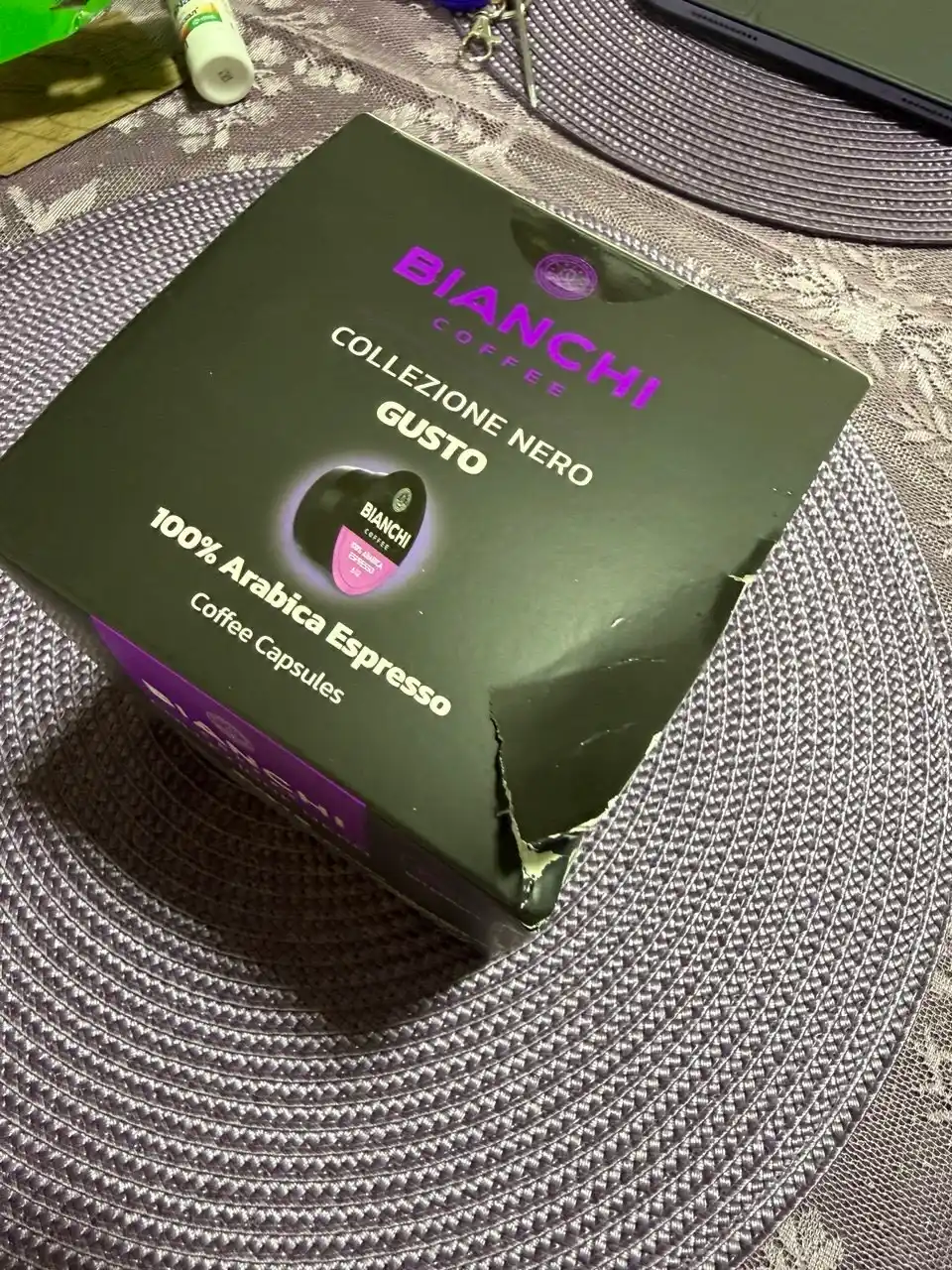 Qahva kapsulasi "Bianchi Gusto 100% Arabica Espresso" 16 kapsula