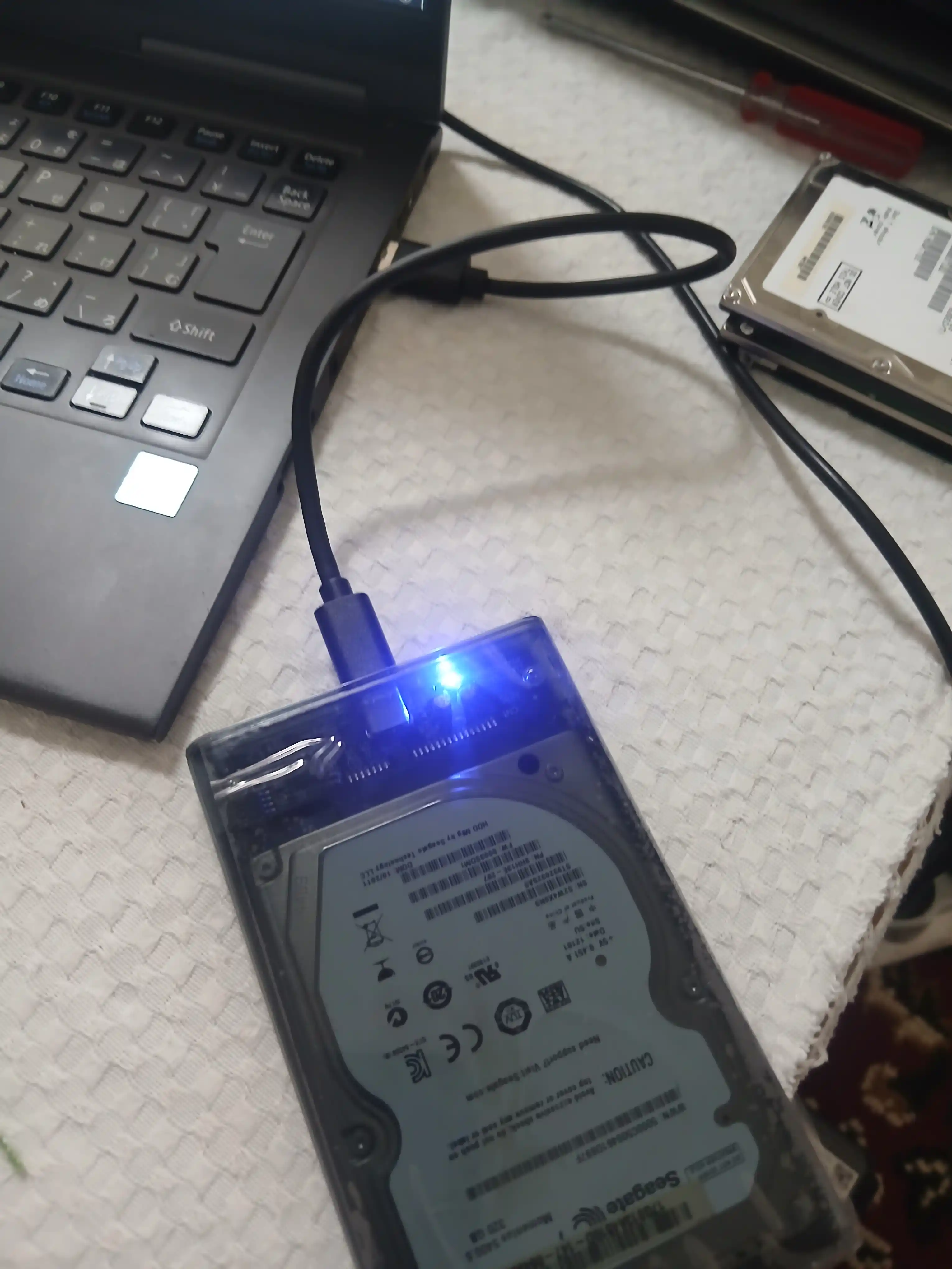 Корпус-кейс для внешнего жесткого диска SATA, USB 3.1, HDD SSD 2.5