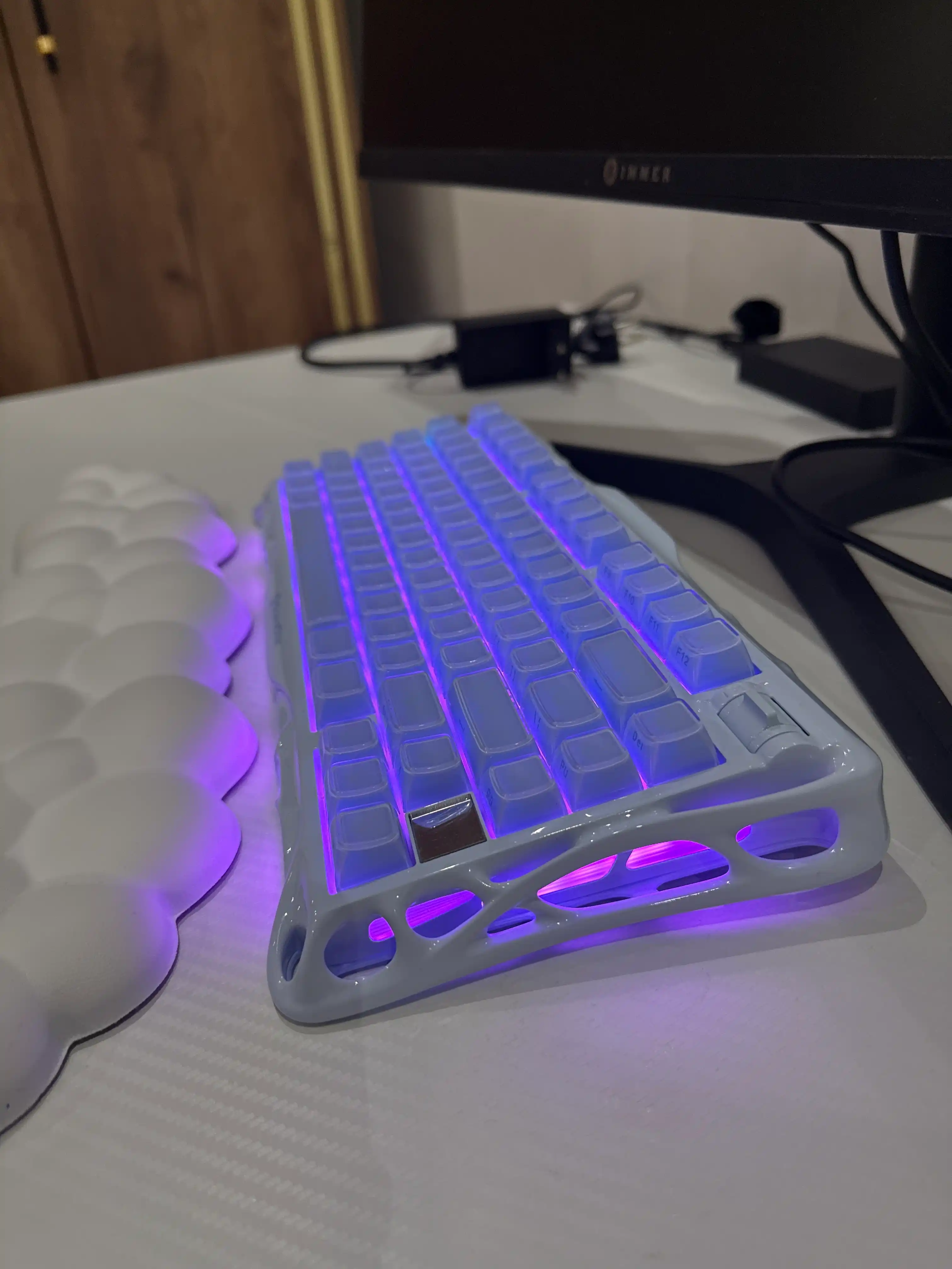 Игровая клавиатура GRAVASTAR Mercury K1 Special Edition Ice Blue