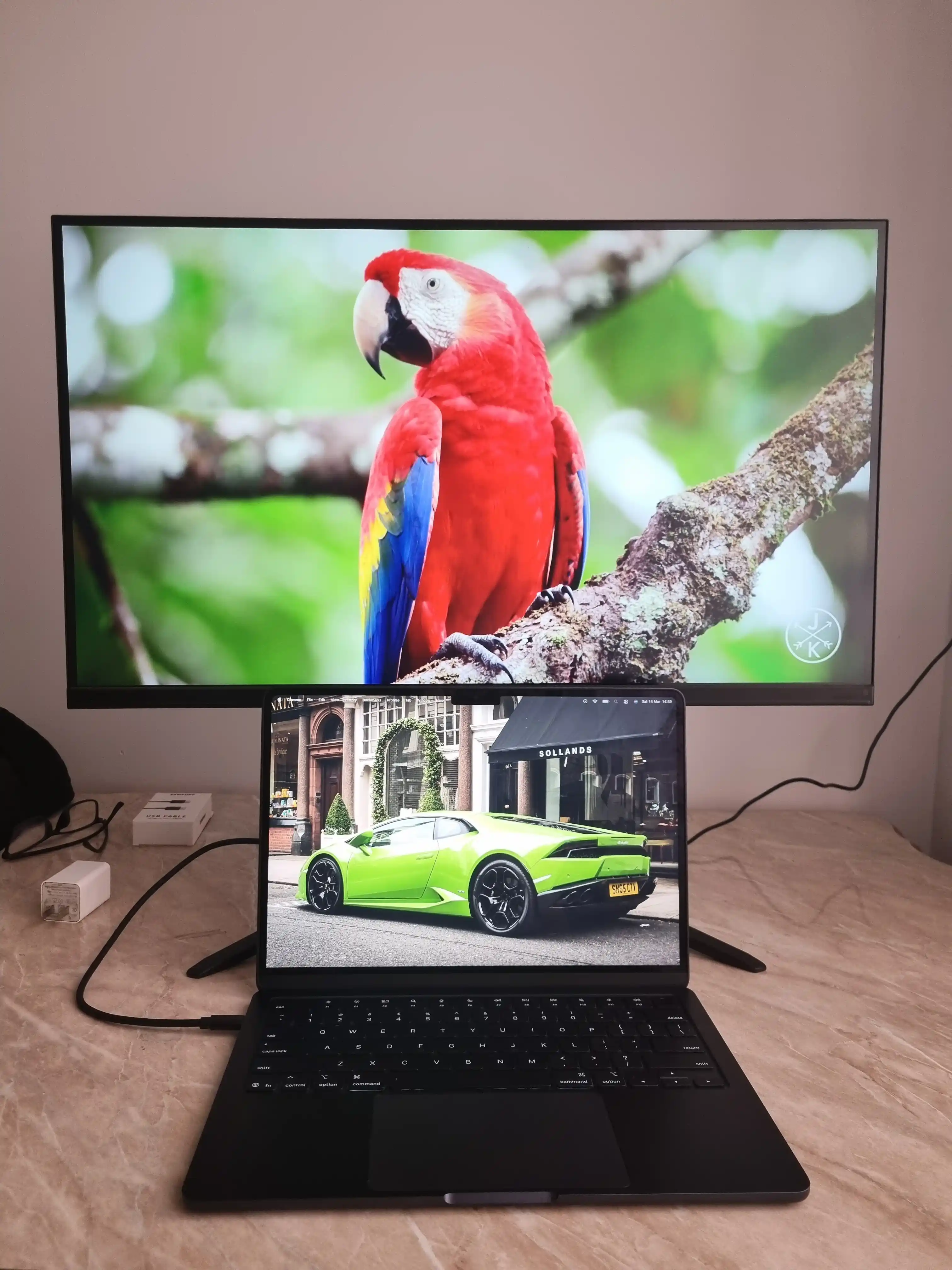 Type-C DisplayPort kabel 4K/2K –video uzatish