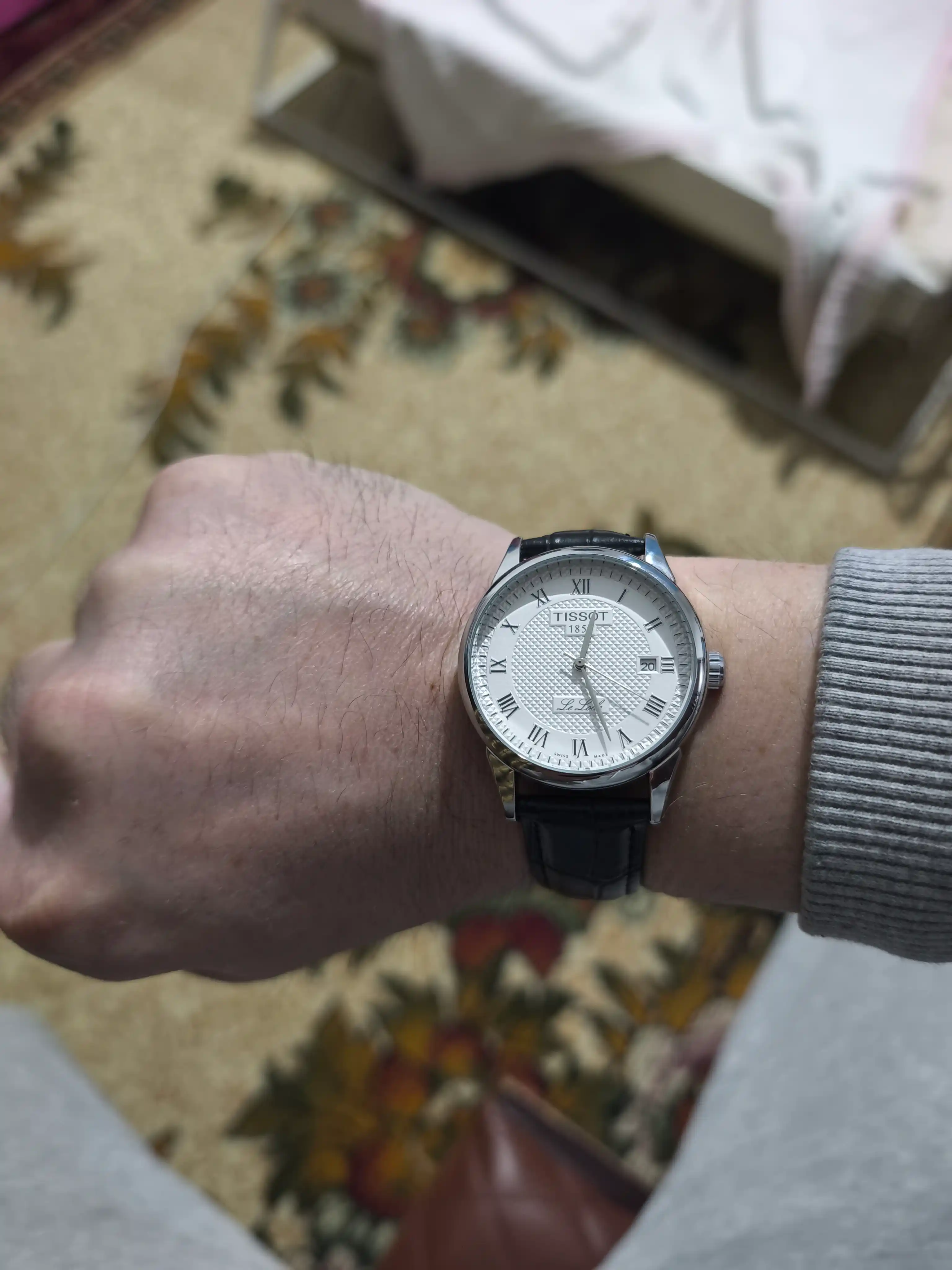 Tissot Erkaklar mexanik qo‘l soati, avtomatik, sana, sovg‘a qutisi bilan
