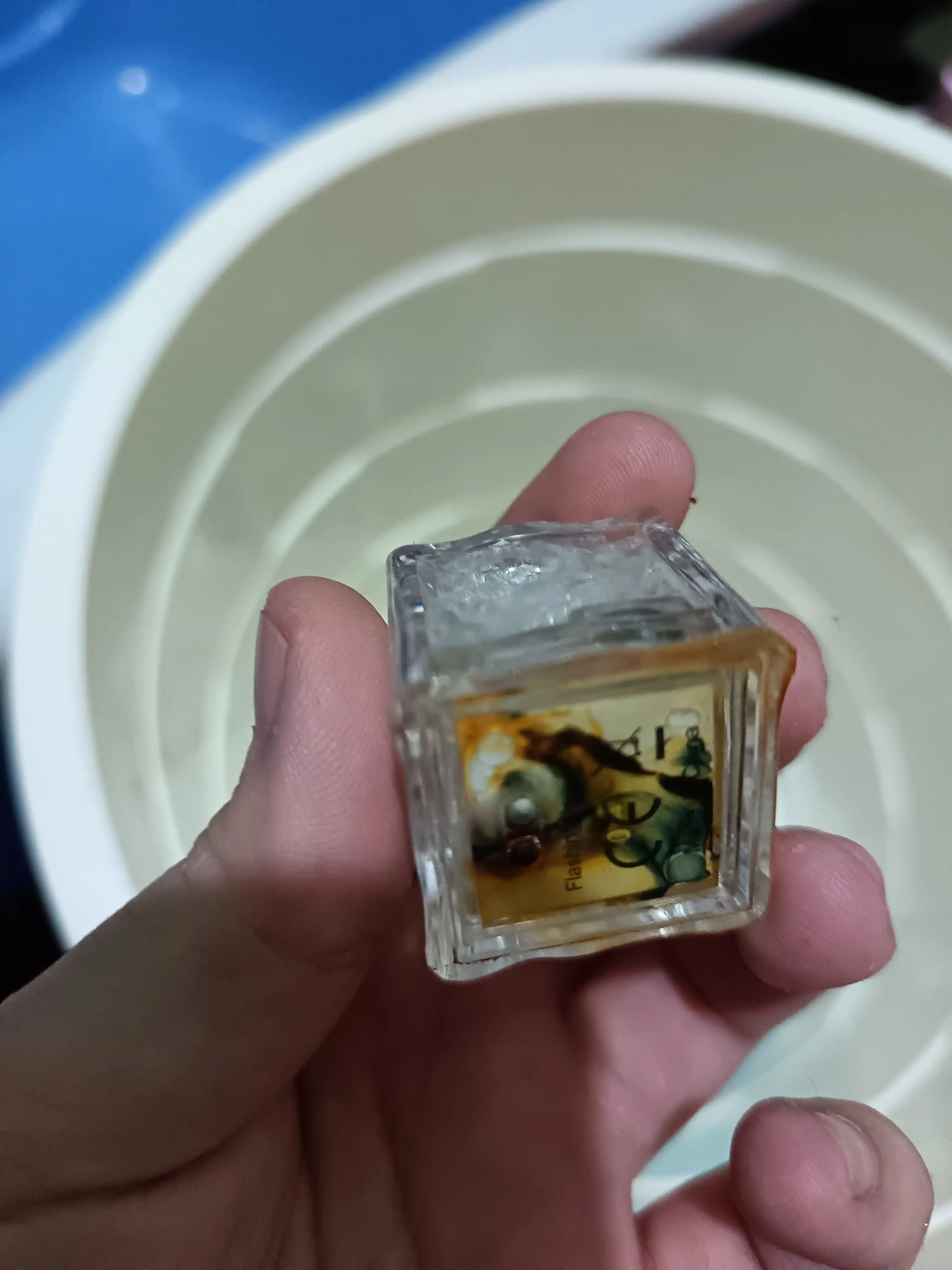 Детские, светящиеся кубики, для купания и игр в ванной, из безопасного материала, 12 шт