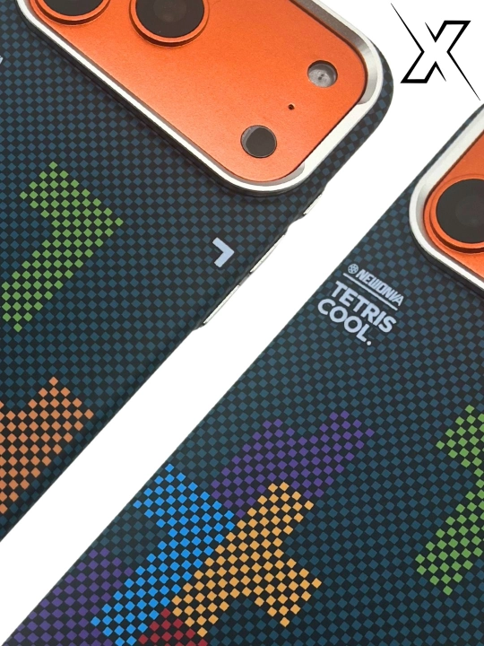 Чехол X Kevlar Tetris: авиационный алюминий, кнопки CNC, MagSafe и защита камер