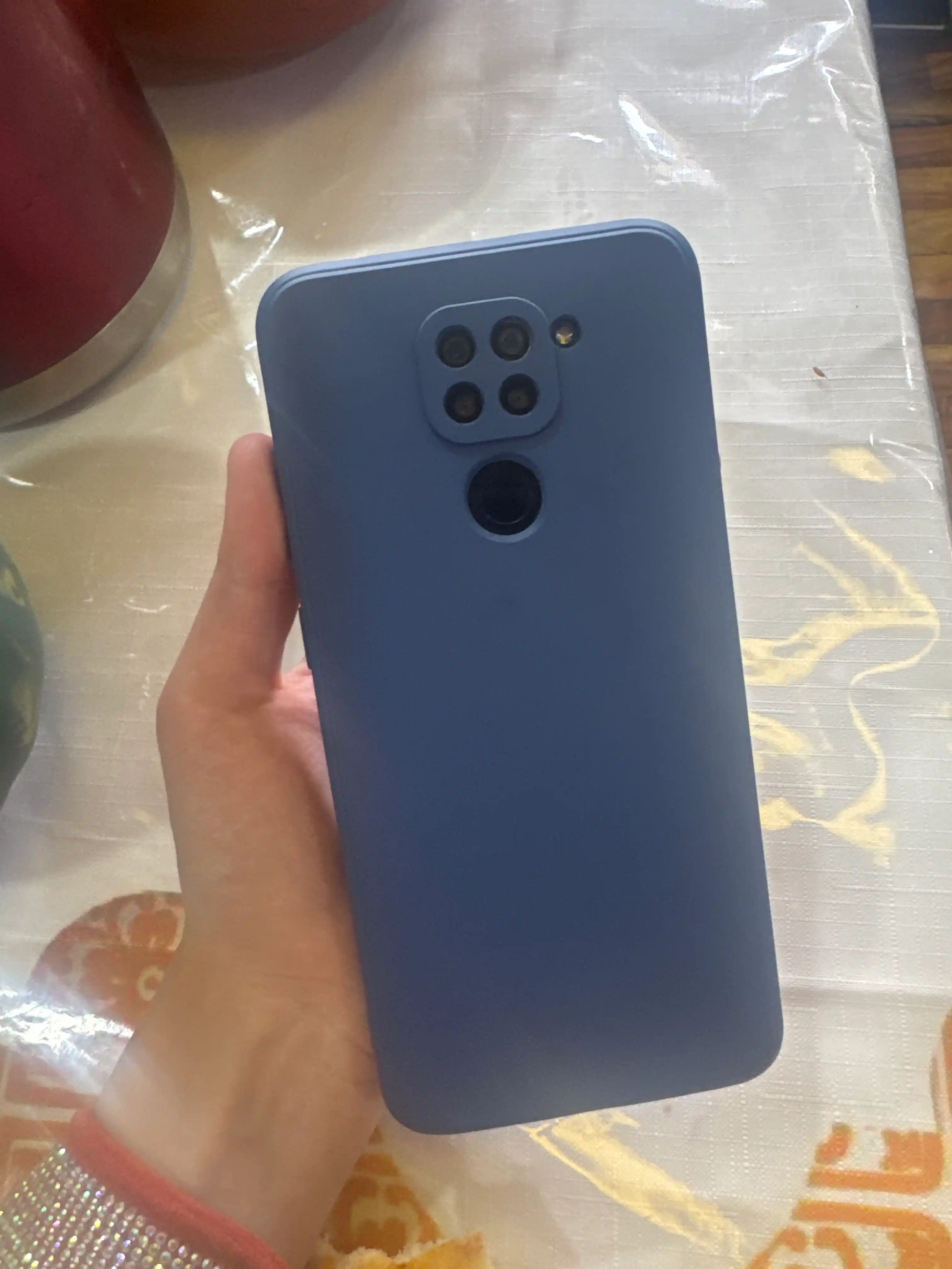 Silikon g'ilof Xiaomi Redmi Note 9 uchun