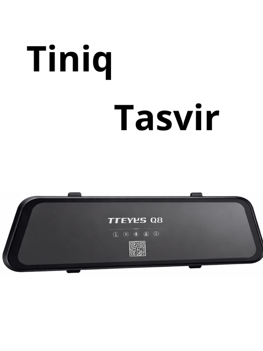 Videoregistirator TEYES Q8 PRO, 3 kameralik, Wi-Fi kuzatuv