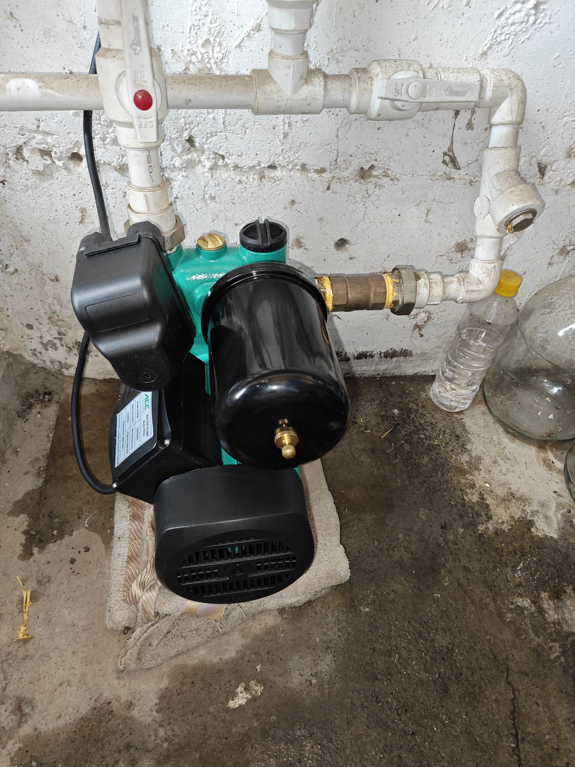 ACC PW550 aвтоматический самовсасывающий периферийный вода насос