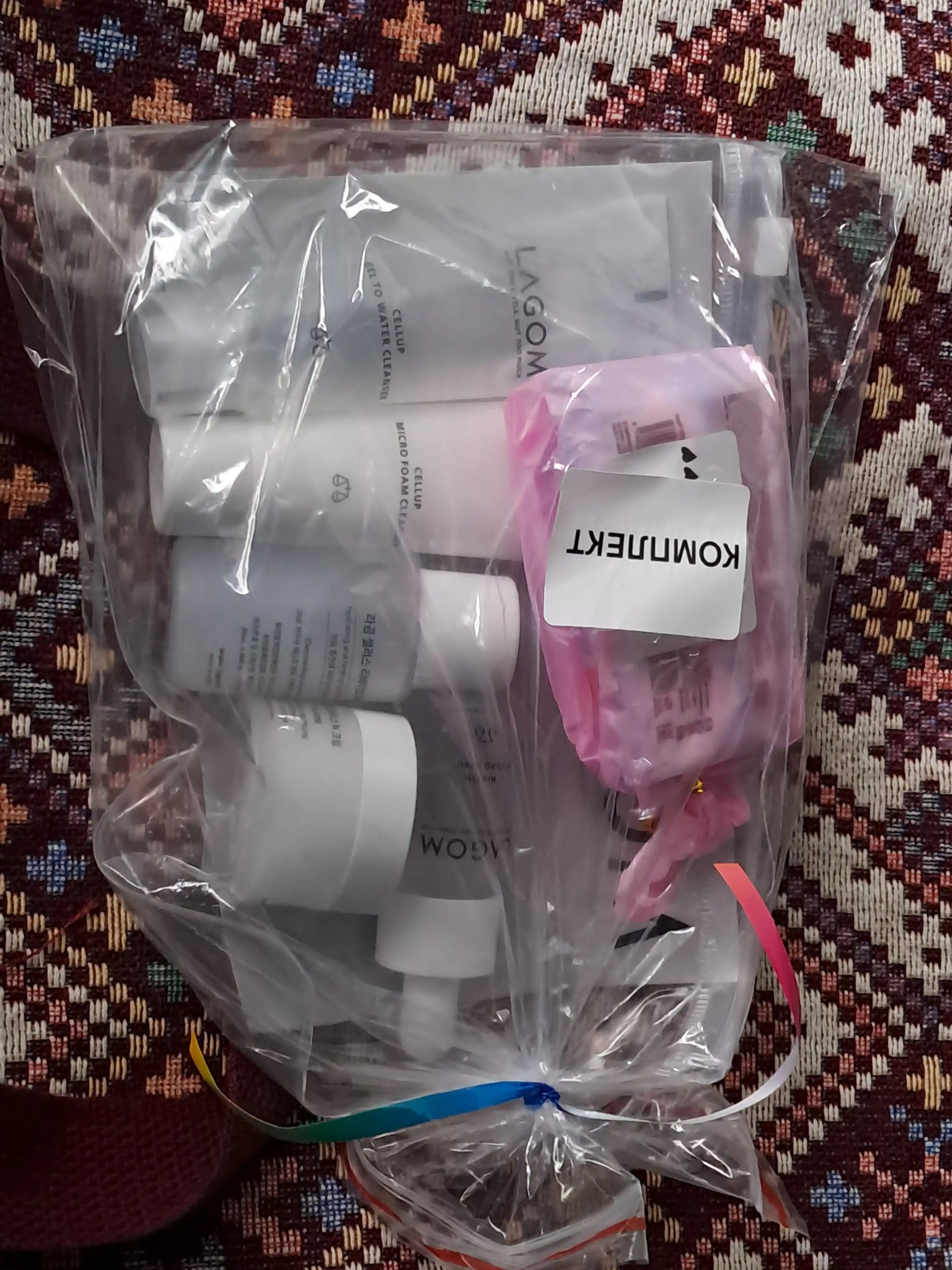 LAGOM TRAVEL KIT набор средств с косметичкой