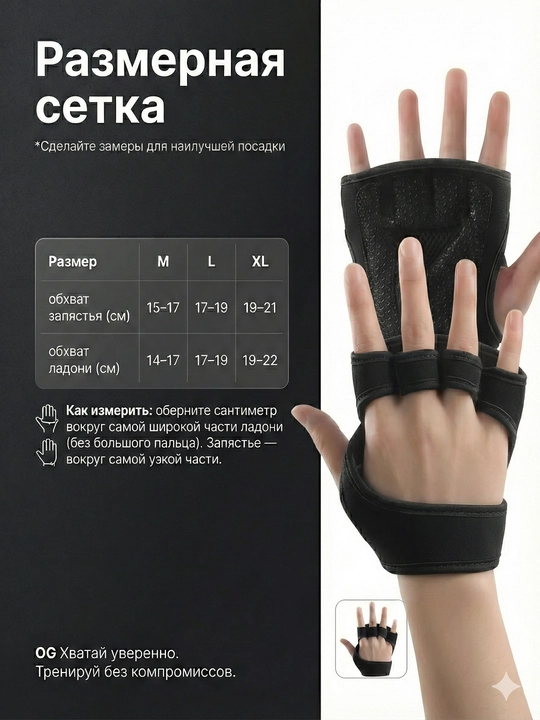 Спортивные перчатки для фитнеса, полупальцевые