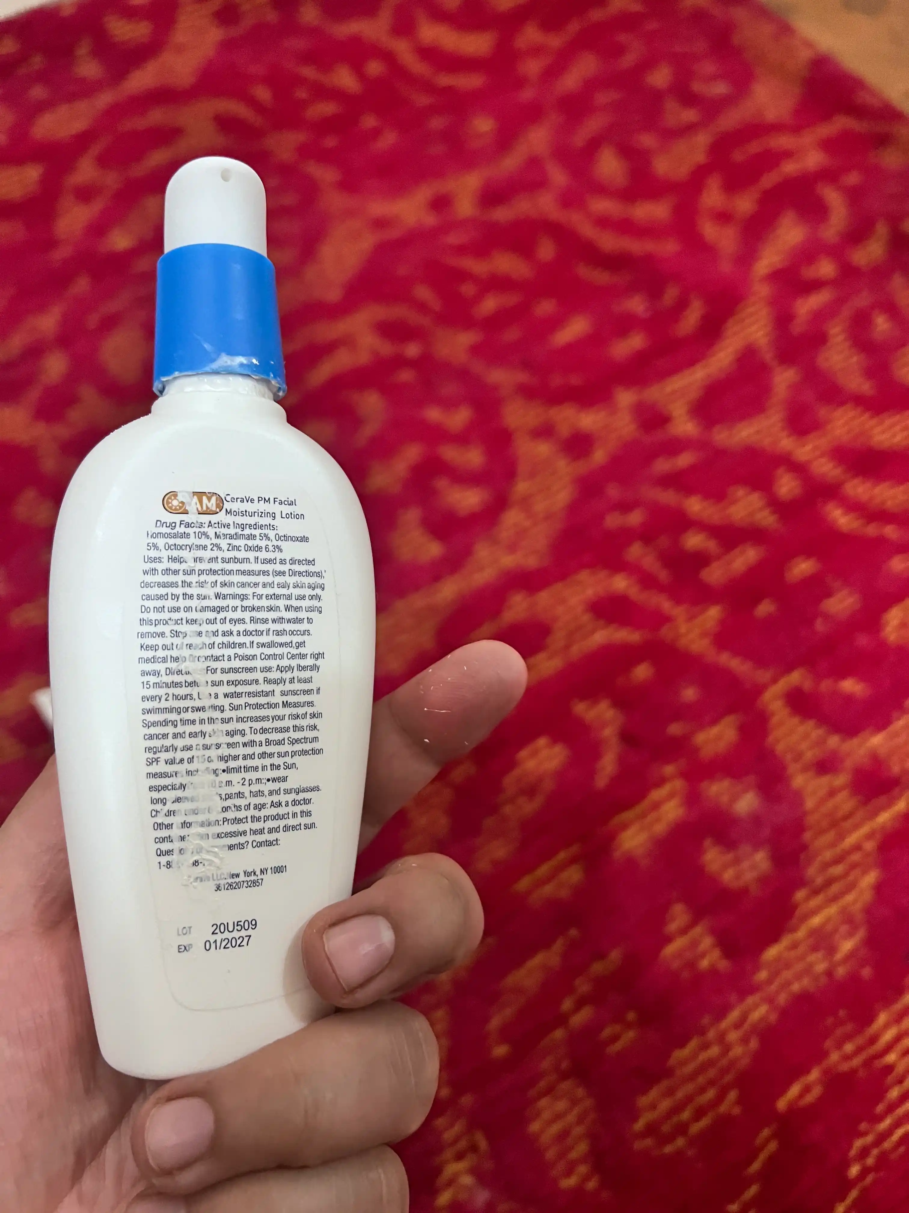 Quyoshdan himoya va tunda tiklovchi losyon,Namlantiruvchi-Facial Moisturizer Day+Night89ml