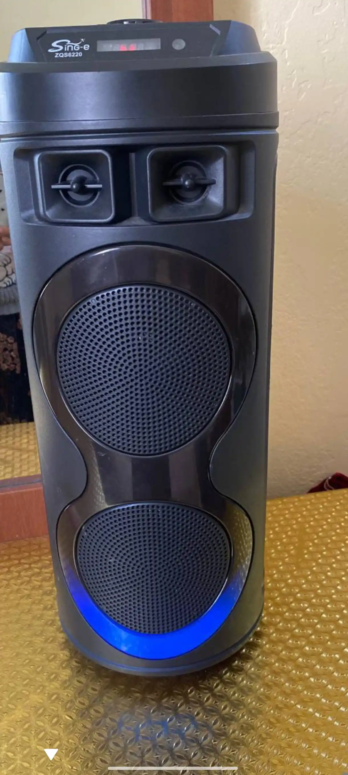 Portativ simsiz kolonka Sing-e, musiqali karaoke, Bluetooth, mikrofon sovg'aga