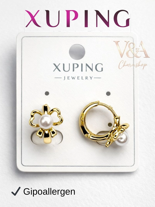 Детские серьги Xuping для девочек, маленькие