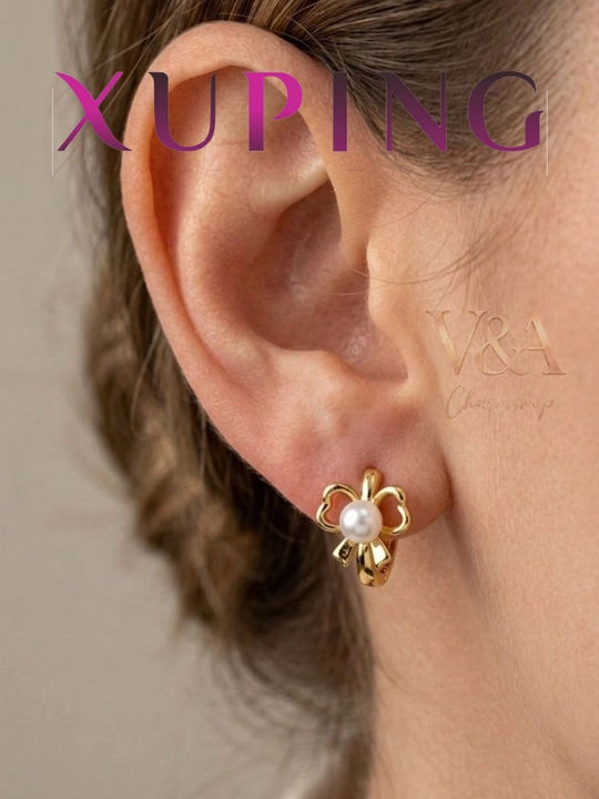 Детские серьги Xuping для девочек, маленькие