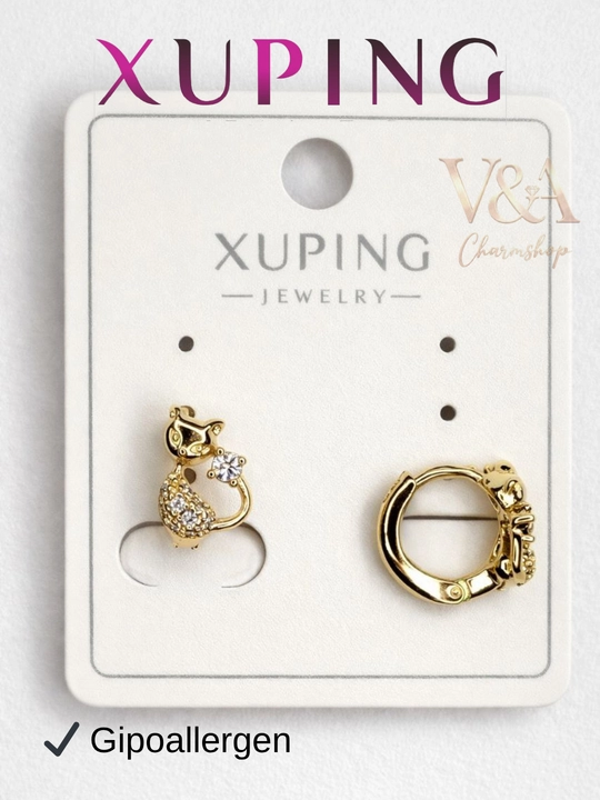Детские серьги Xuping для девочек, маленькие