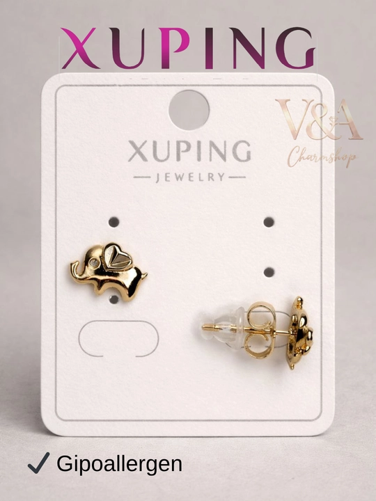 Детские серьги Xuping для девочек, маленькие
