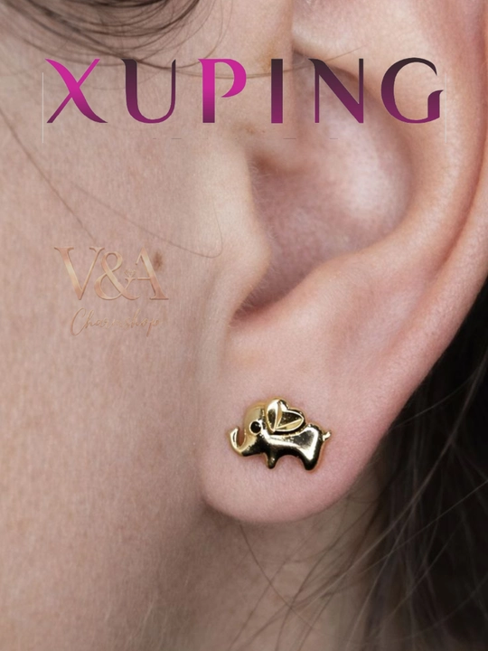 Детские серьги Xuping для девочек, маленькие