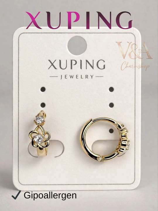 Детские серьги Xuping для девочек, маленькие