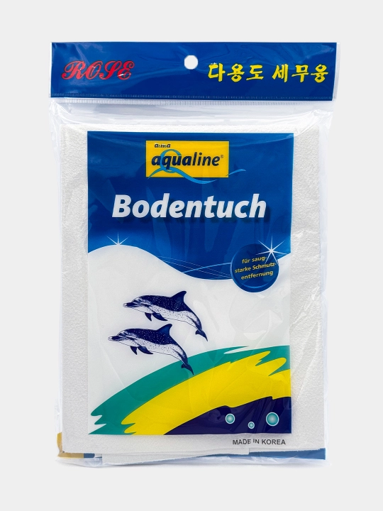 Uy va avtomobilni tozalash uchun Bodentuch Aqualine universal delfin salfetkasi, Koreya