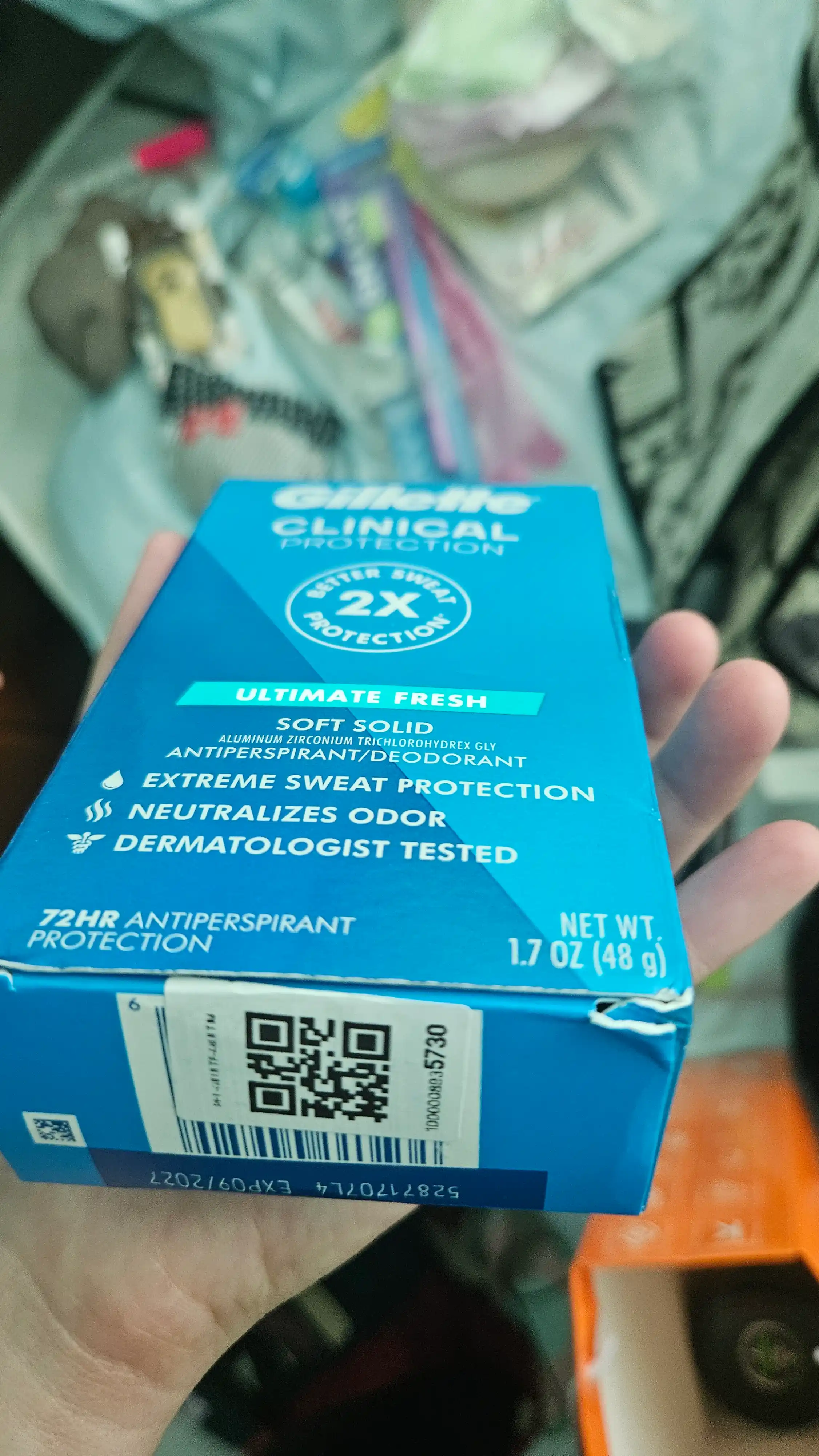 AQSh - Maksimal himoya – Gillette Clinical Ultimate Fresh, 48 g