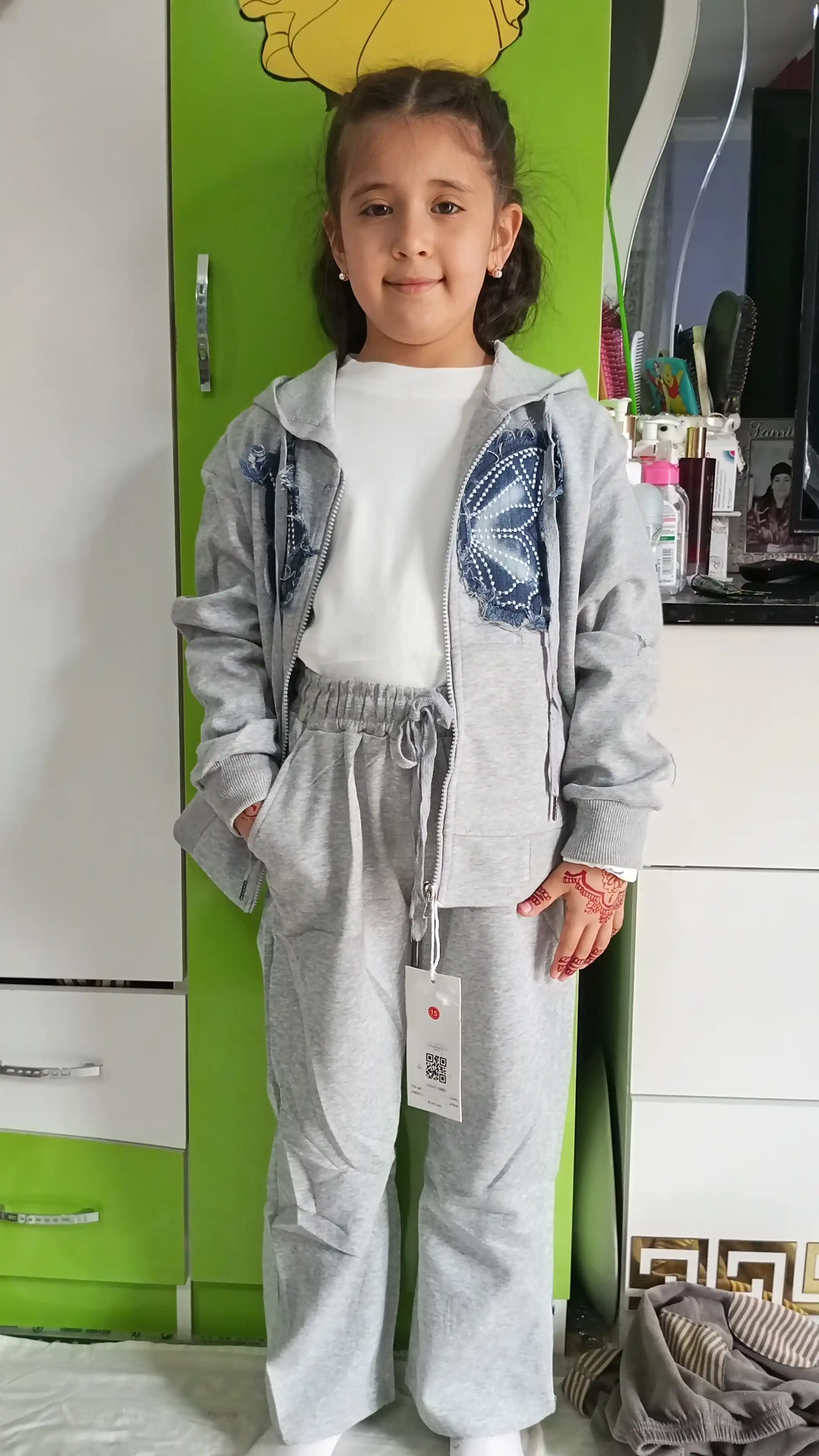 Одежда для девочек 130|125–130|5–6 yosh 140|135–140|7-8 yosh  150 | 145–150 | 9–10 yosh