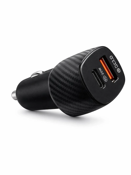 Автомобильное зарядное устройство авто зарядчик для машины T55, USB + Type-C