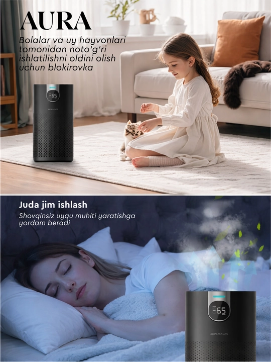 Очиститель воздуха для офиса и дома Air Purifier AURA PS1
