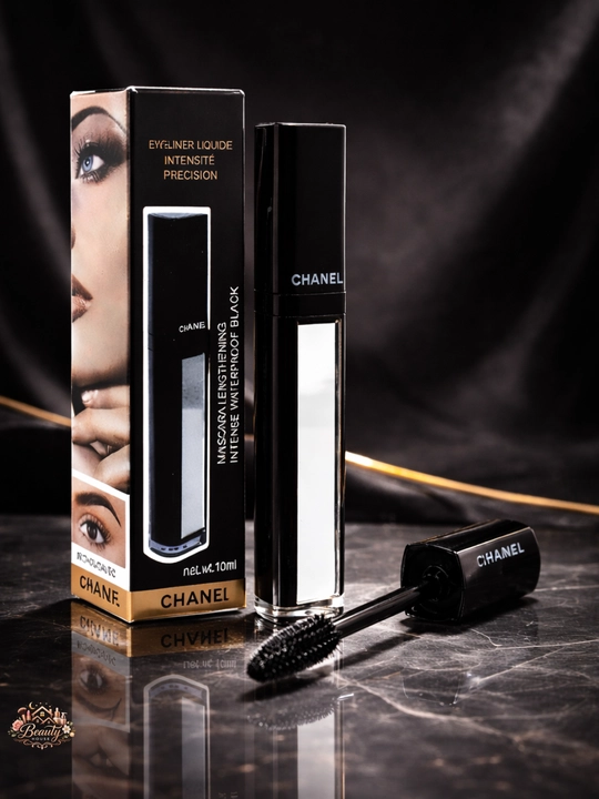 Chanel Mascara Waterproof Intense Black, удлиняющая и объемная черная тушь