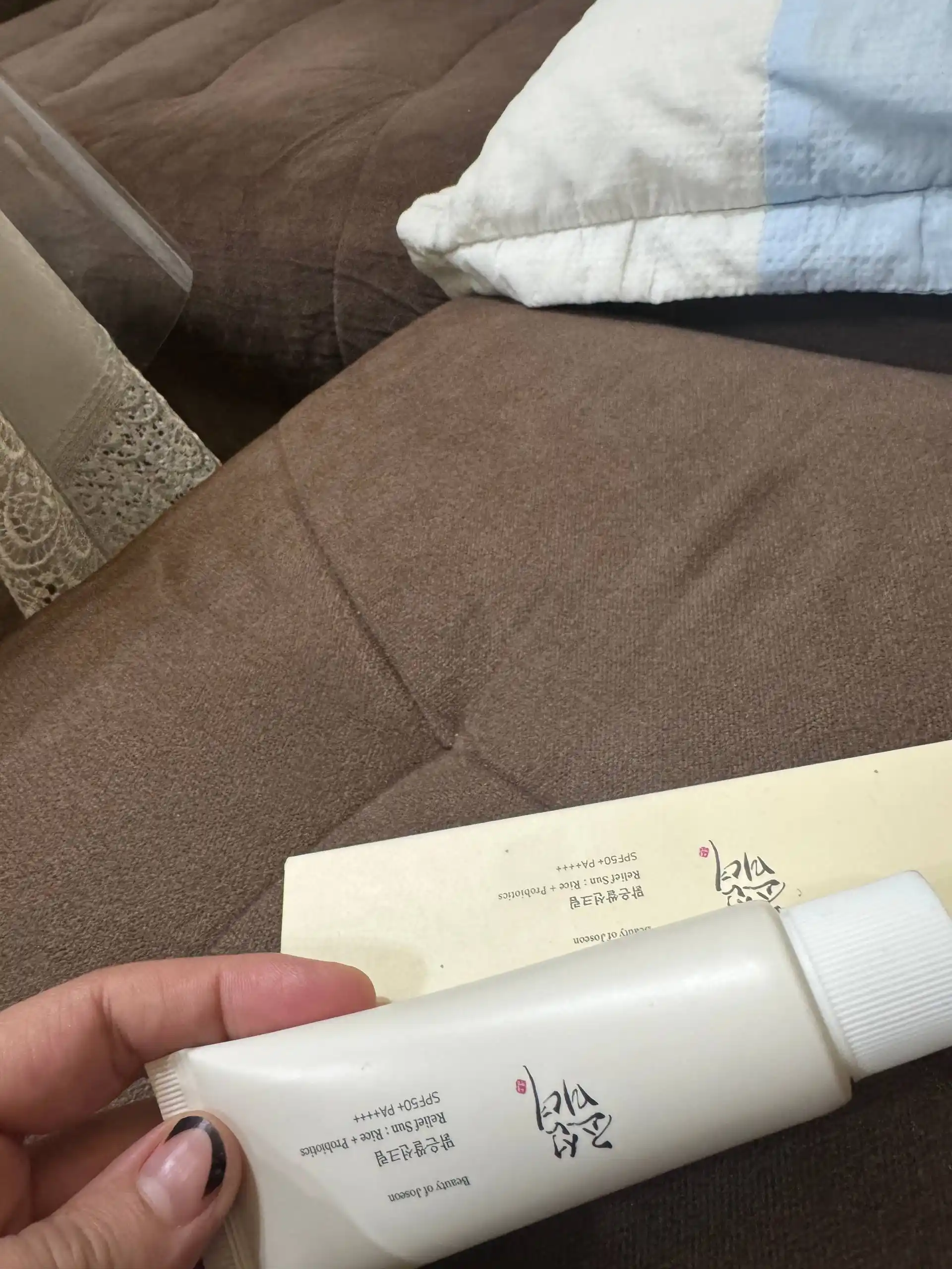 SPF 50+ kremi Quyoshdan himoya qiluvchi krem SPF 50+ PA, guruch,probiyotiklar koreyiskiy