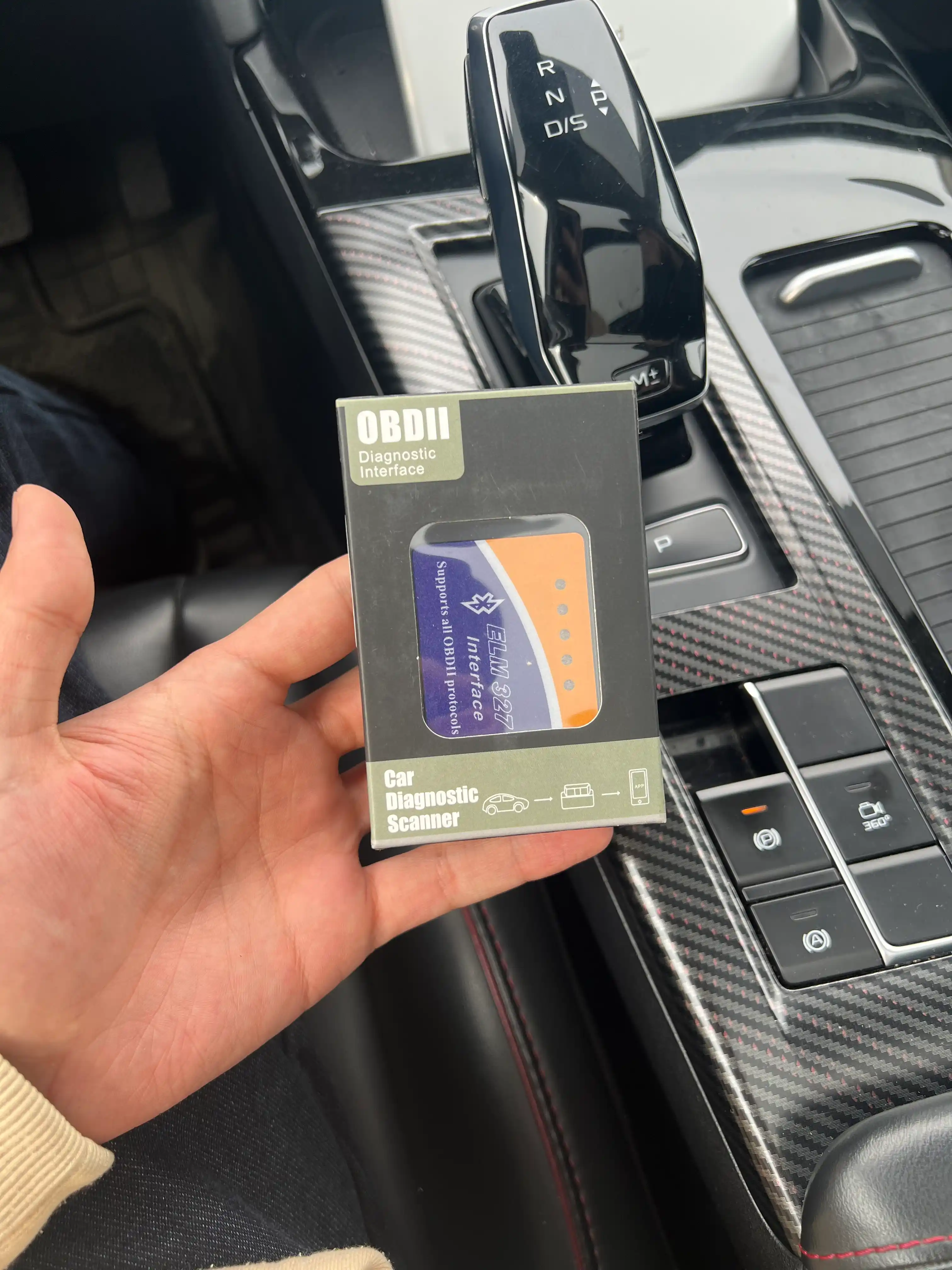 ELM327 v 1.5 Bluetooth OBD2 diagnostika avtoskaneri