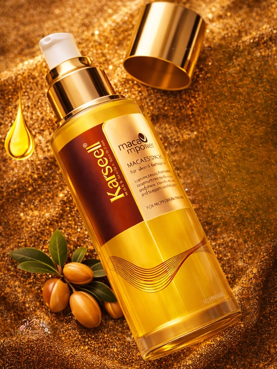 Karseell Maca Essence Oil soch moyi, sochni tiklovchi, oziqlantiruvchi va jilo beruvchi