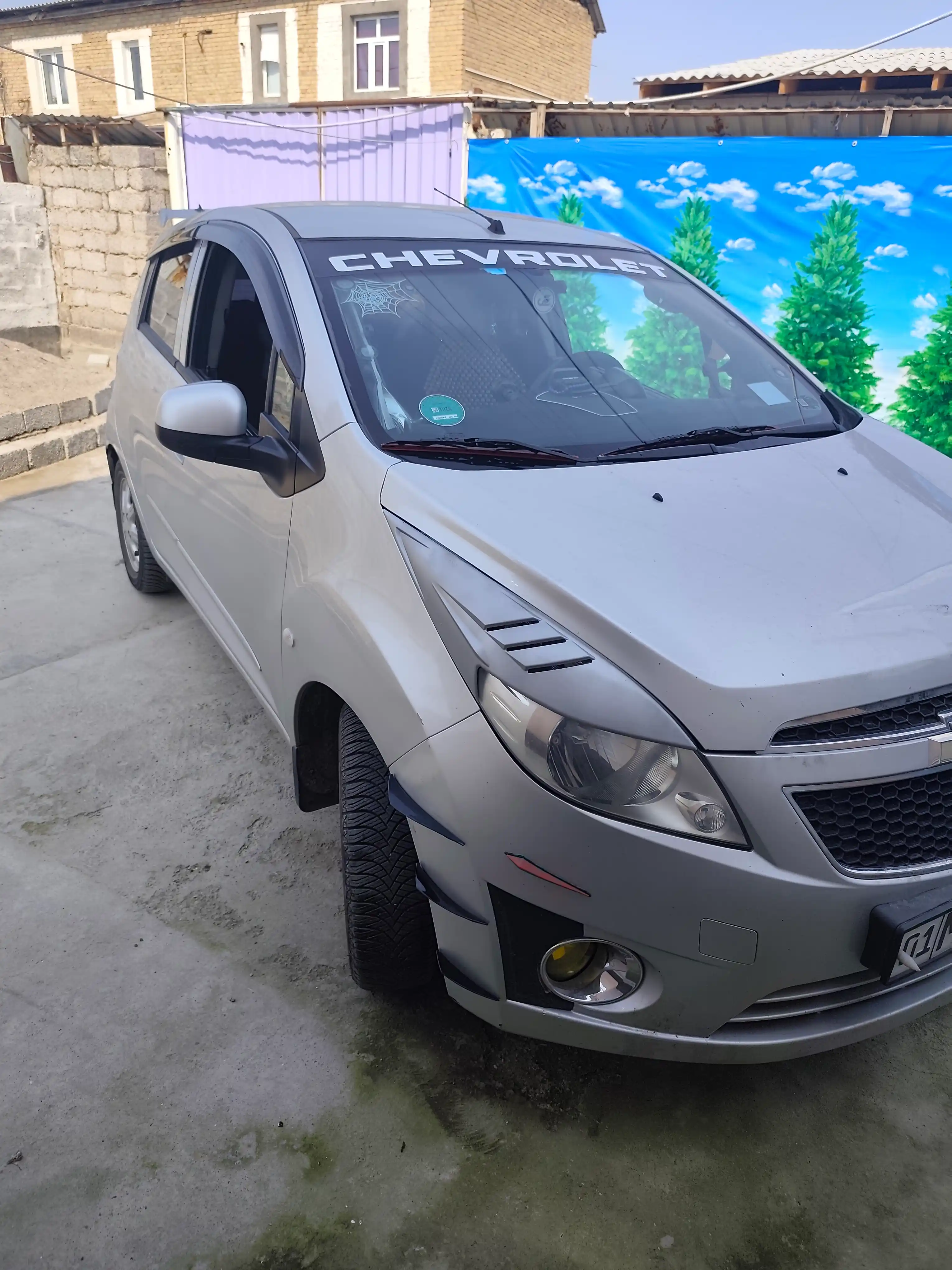 Old va orqa bamper uchun tuning jabralar nabori, qora, 6 dona