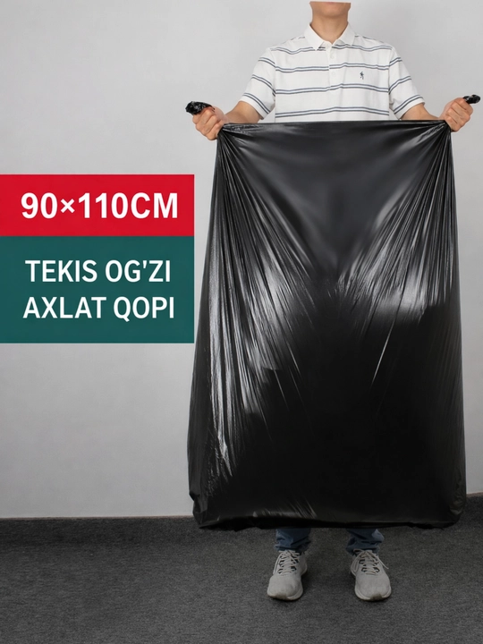 Axlat qopi qalin yuqori sifat, o'lchami 90*110 sm, 7 dona, jo'natma pochta orqali - 