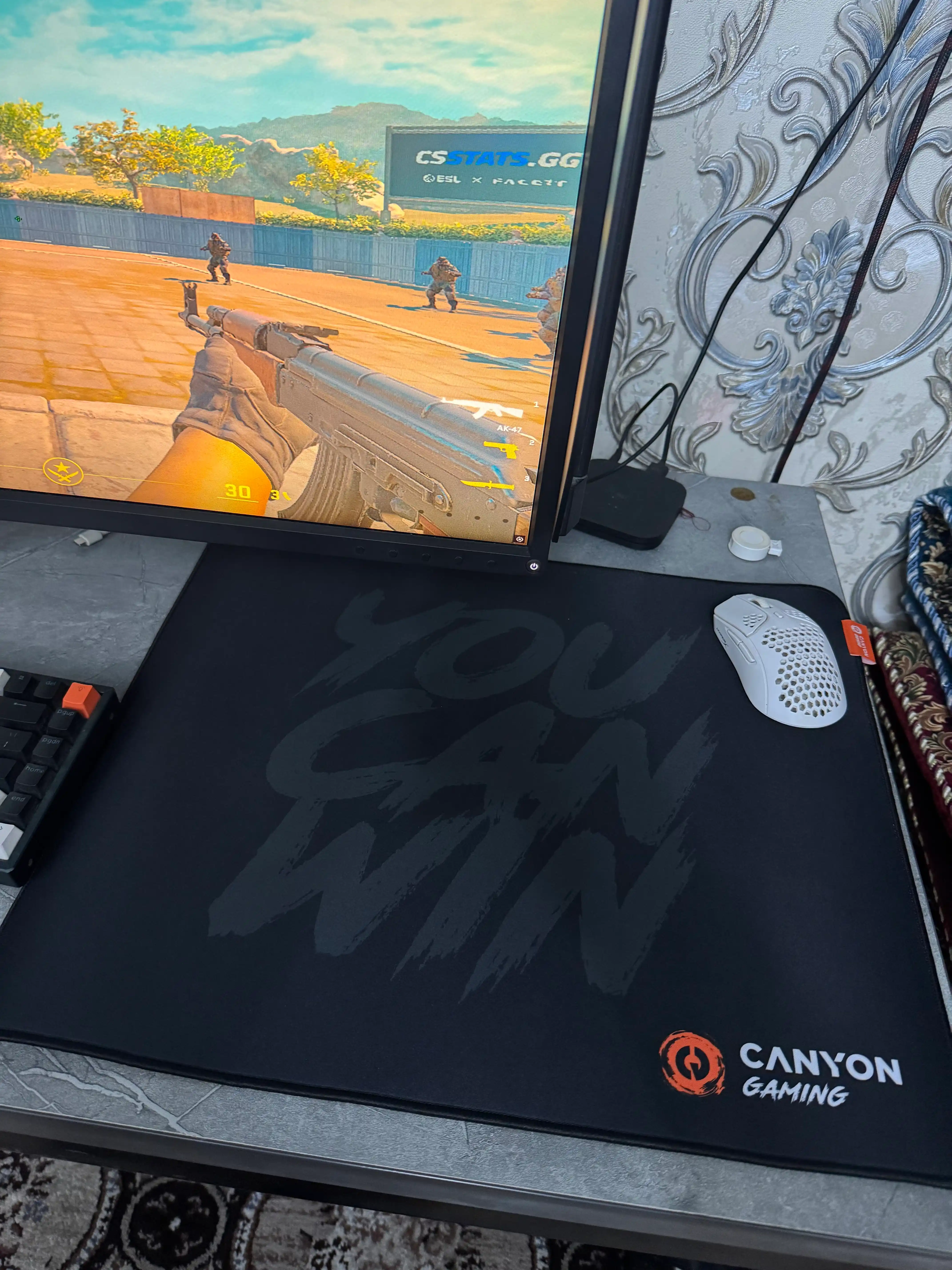 Игровой коврик для мыши и клавиатуры CANYON Gaming MP-5 MP-8 MP-10