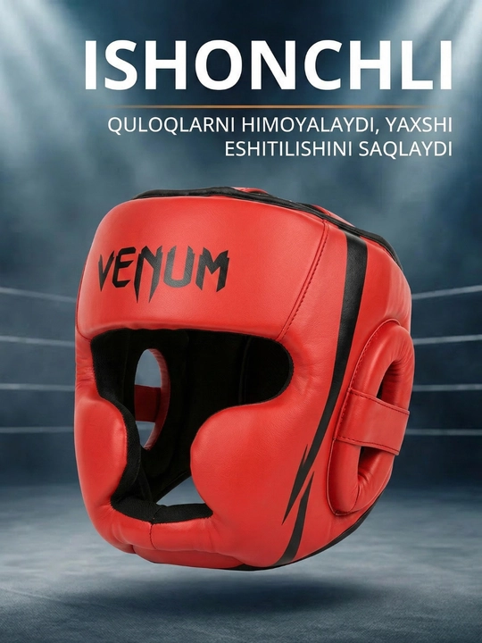 Boks shlemi – professional himoya, yumshoq va mustahkam sparring uchun