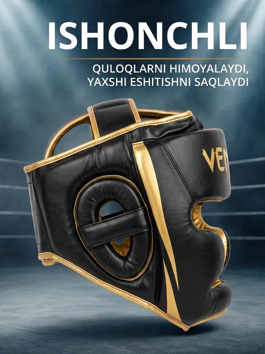 Boks shlemi – professional himoya, yumshoq va mustahkam sparring uchun