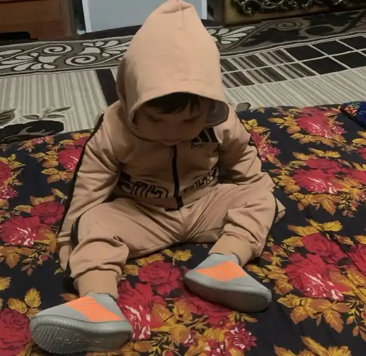 O'g'il bolalar uchun sport kostyumi, uch qismli, 1-3 yoshli bolalar uchun