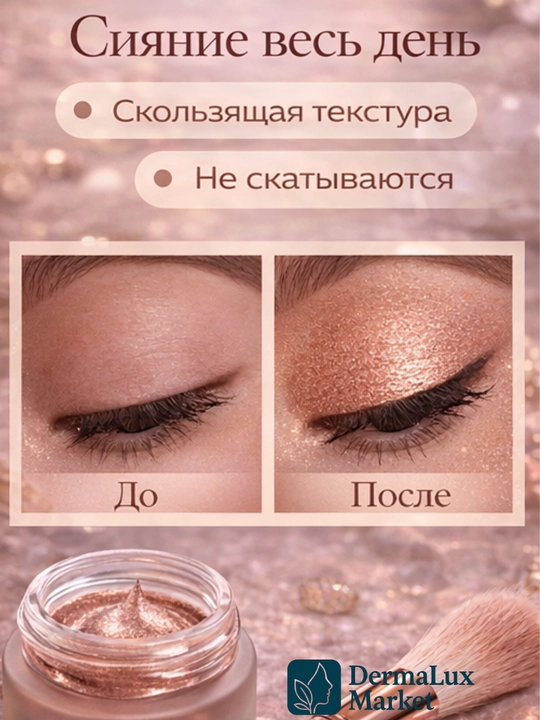 Для дневного и вечернего макияжа, стойкие кремовые тени Charlotte Tilbury, 7 мл