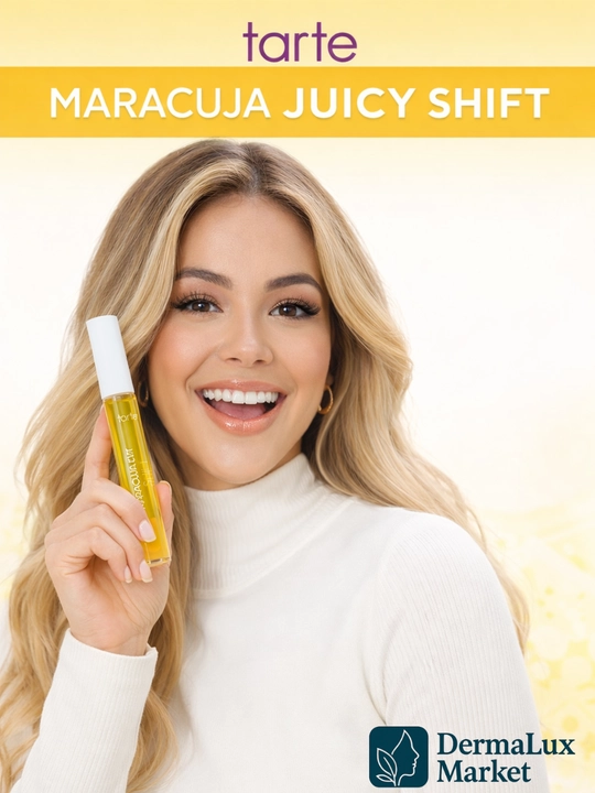 Lab va yonoq uchun 2v1 gloss Tarte Maracuja Juicy Lip & Cheek Shif LEMON namlovchi, yorqin
