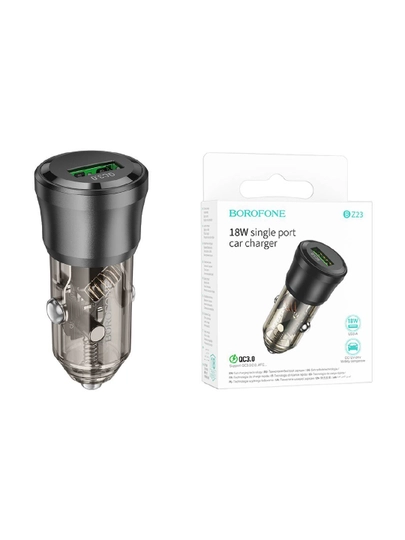 Автомобильное зарядное устройство Borofone BZ23, 18 W — OPTOMX-BRFONEBZ23