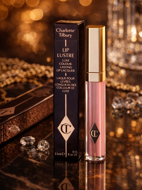 Charlotte Tilbury Lip Gloss Lip Lustre, namlovchi, lab uchun yorqin gloss, uzoq turadigan